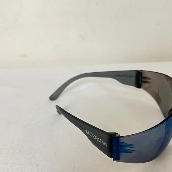 Hagerman unisex Robotic Rectangular Rimless Shield Sport Mirror sunglass… - Picture 9 of 12